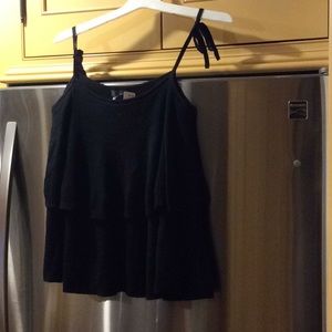 Spaghetti strap sweater